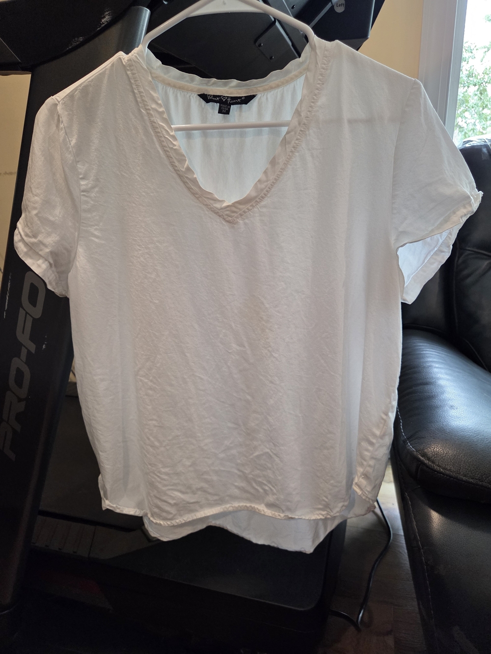 Velvet Heart Tencel White Short Sleeve Tee